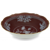 Ginori Oriente Italiano Castagna Large Round Statement Bowl - 13.75"